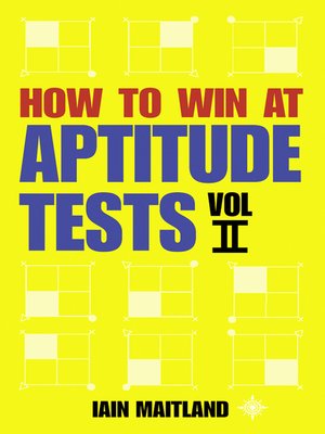 How to Win at Aptitude Tests Vol II - ebook